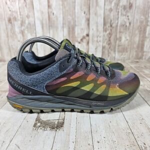 Merrell Antora 2 Rainbow Trail Running Shoes Womens 8.5 Multi Color J135430